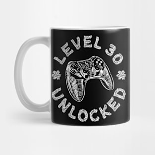 Level 30 Video 30th Birthday Mug